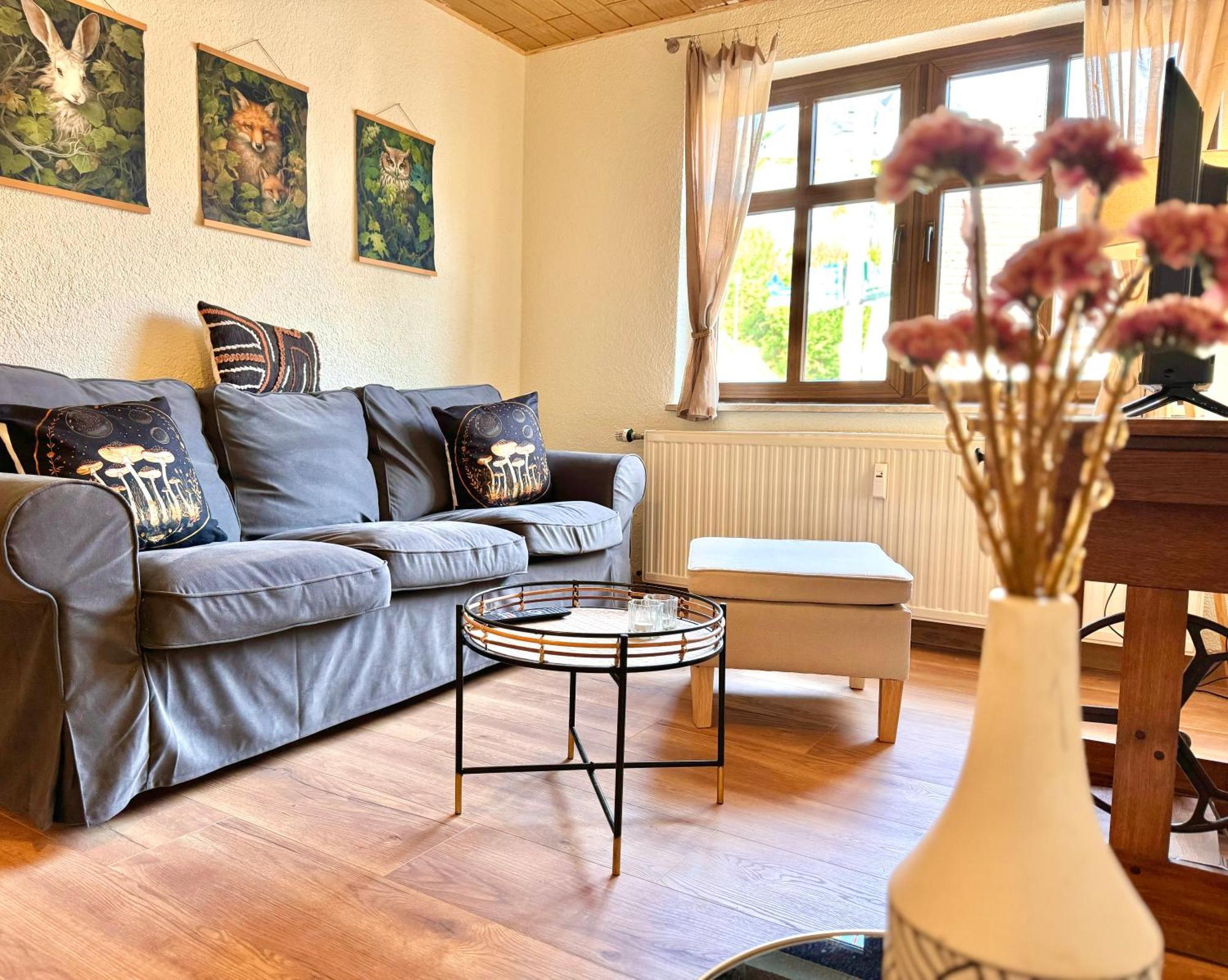 Ferienwohnung Nahe Schloss Kuckuckstein,Infrarotsauna, Hunde Liebstadt Zewnętrze zdjęcie